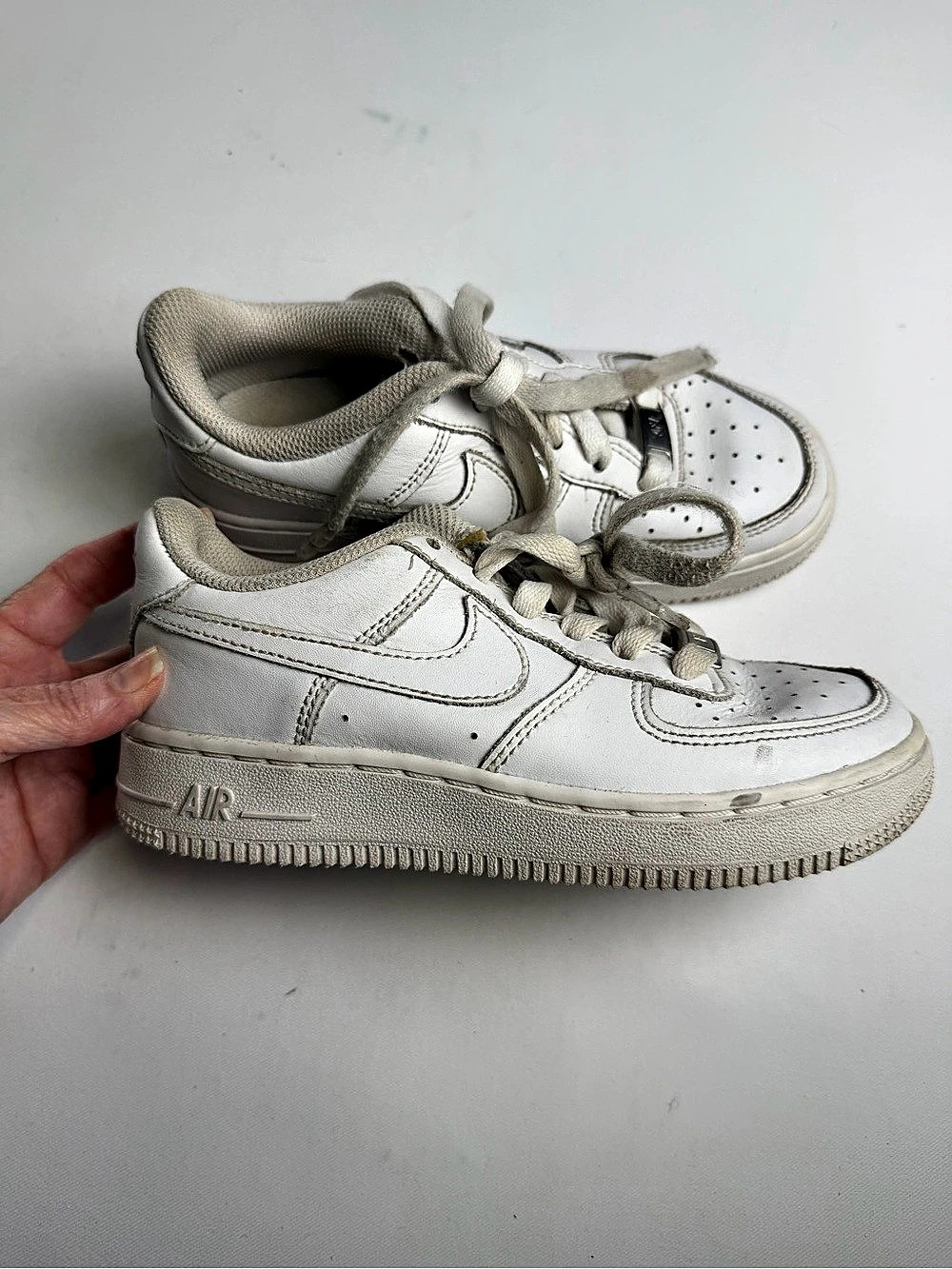 Nike Air Force 1 Low Sneakers kids  US 1Y White